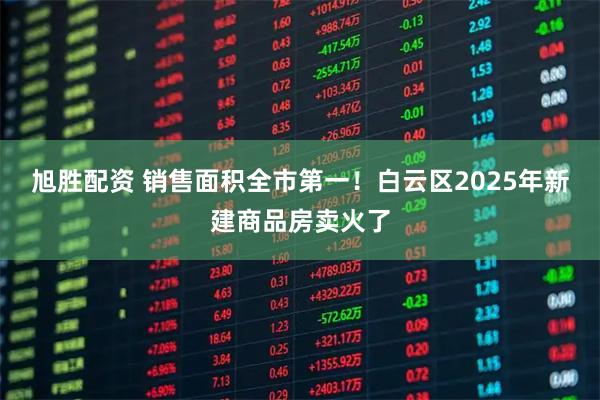 旭胜配资 销售面积全市第一！白云区2025年新建商品房卖火了